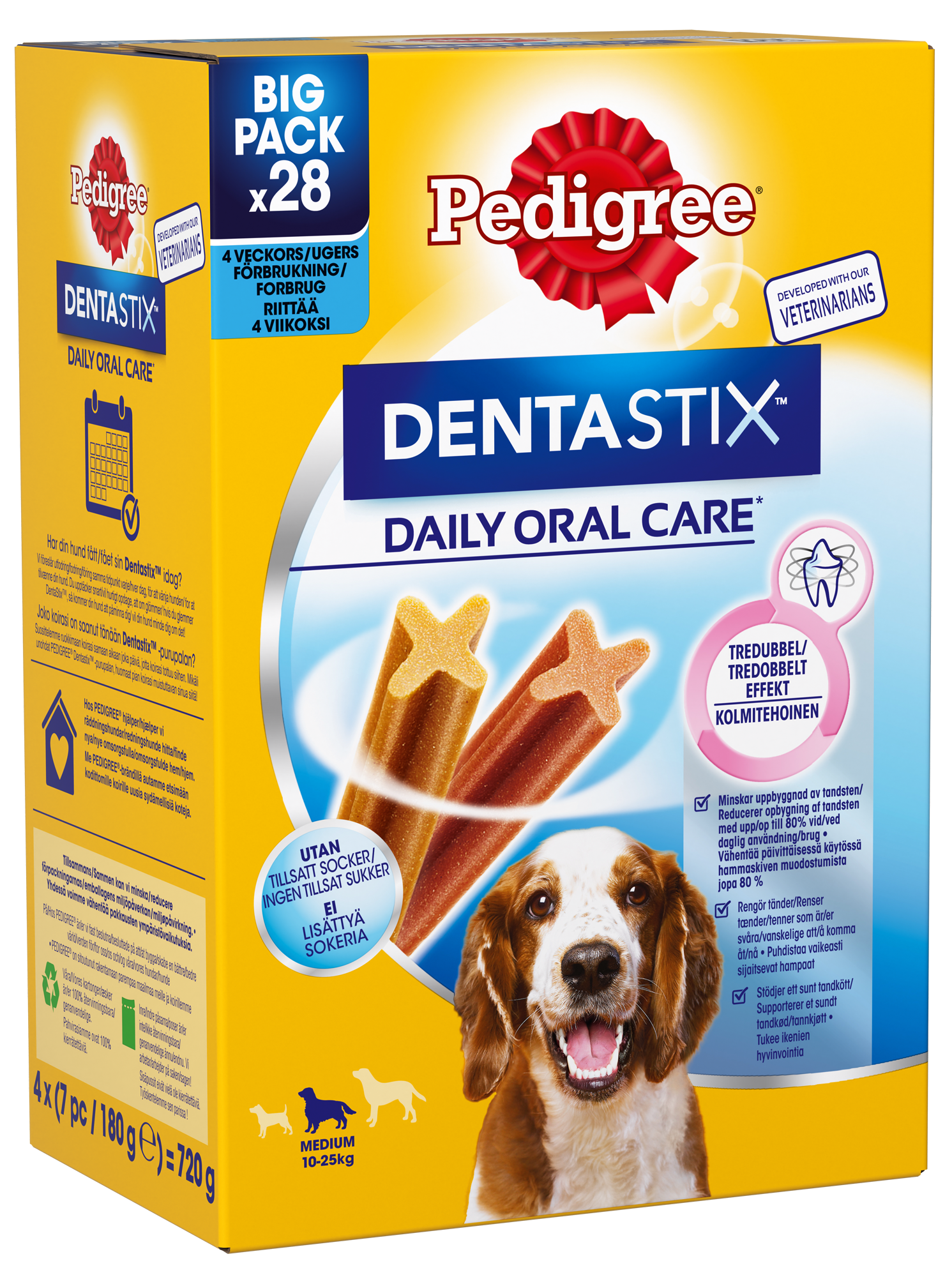 PEDIGREE® DENTASTIX™ Medium 4x28p